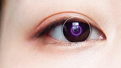 眼球跟踪未来科技感视频素材视频的预览图
